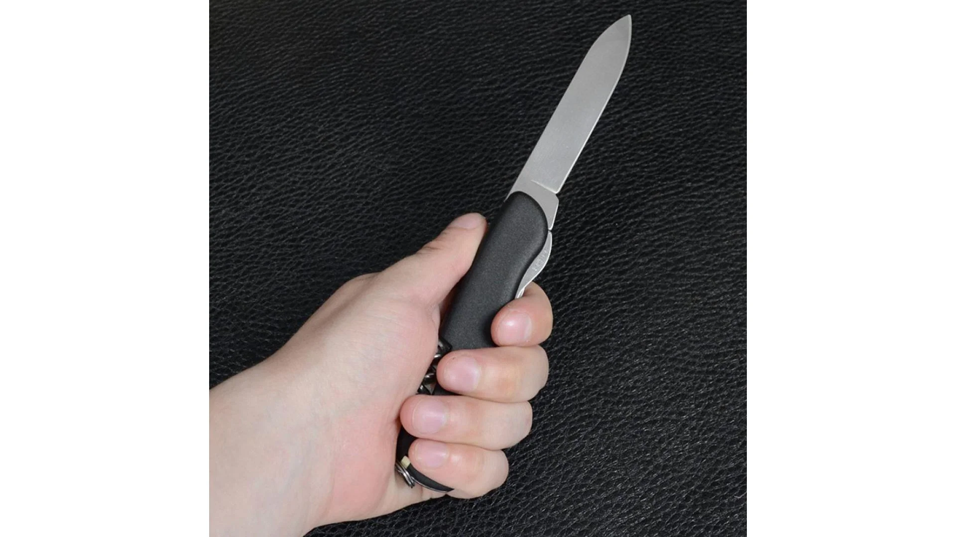 Нож Picknicker, 111 мм/11предм/черн. нейлон/штоп Vx08353.3 2