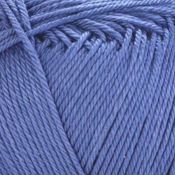 Пряжа 100% бавовна мерсеризована, 0154 Джинс, 169 м,TM YarnArt Begonia 1