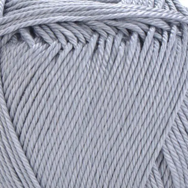 Пряжа 100% бавовна мерсеризована, 5326 Сірий, 169 м,TM YarnArt Begonia 1