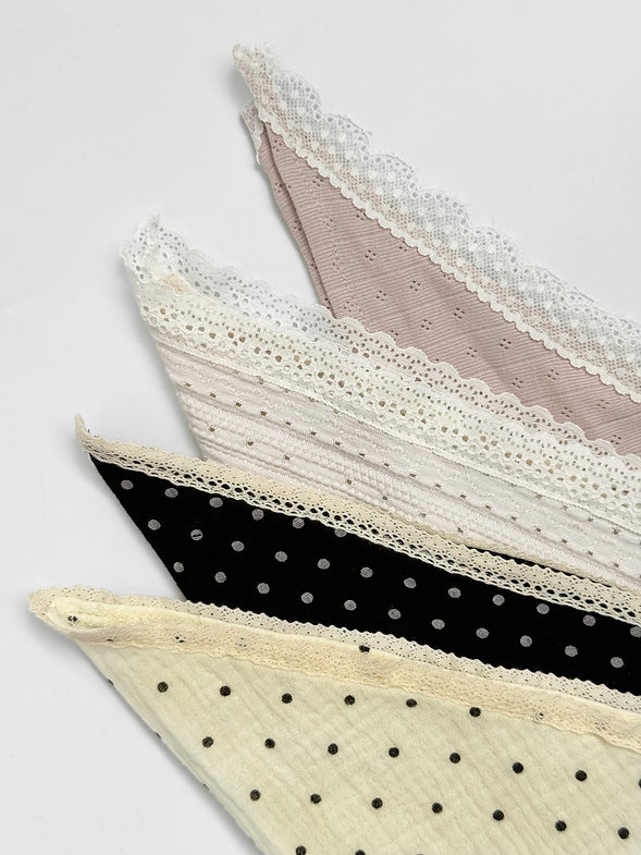 Косынка трикотажная розовая, EW1-12 4