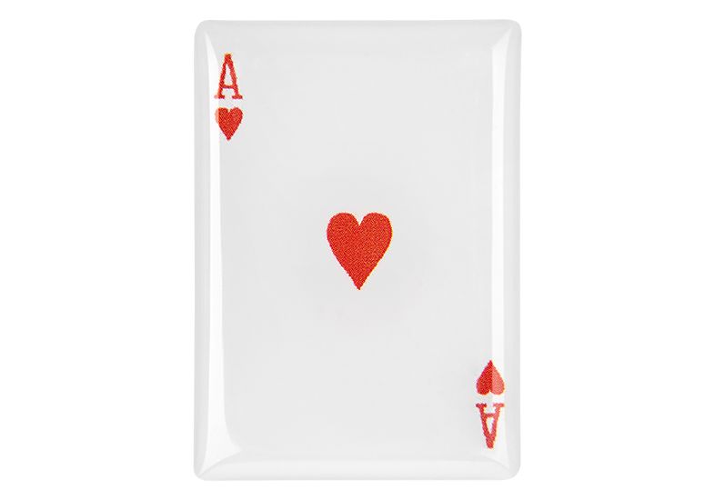 3D стікер "Чірвовий туз"