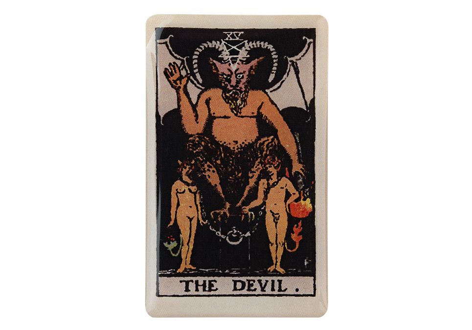 3D стікер "devil диявол"