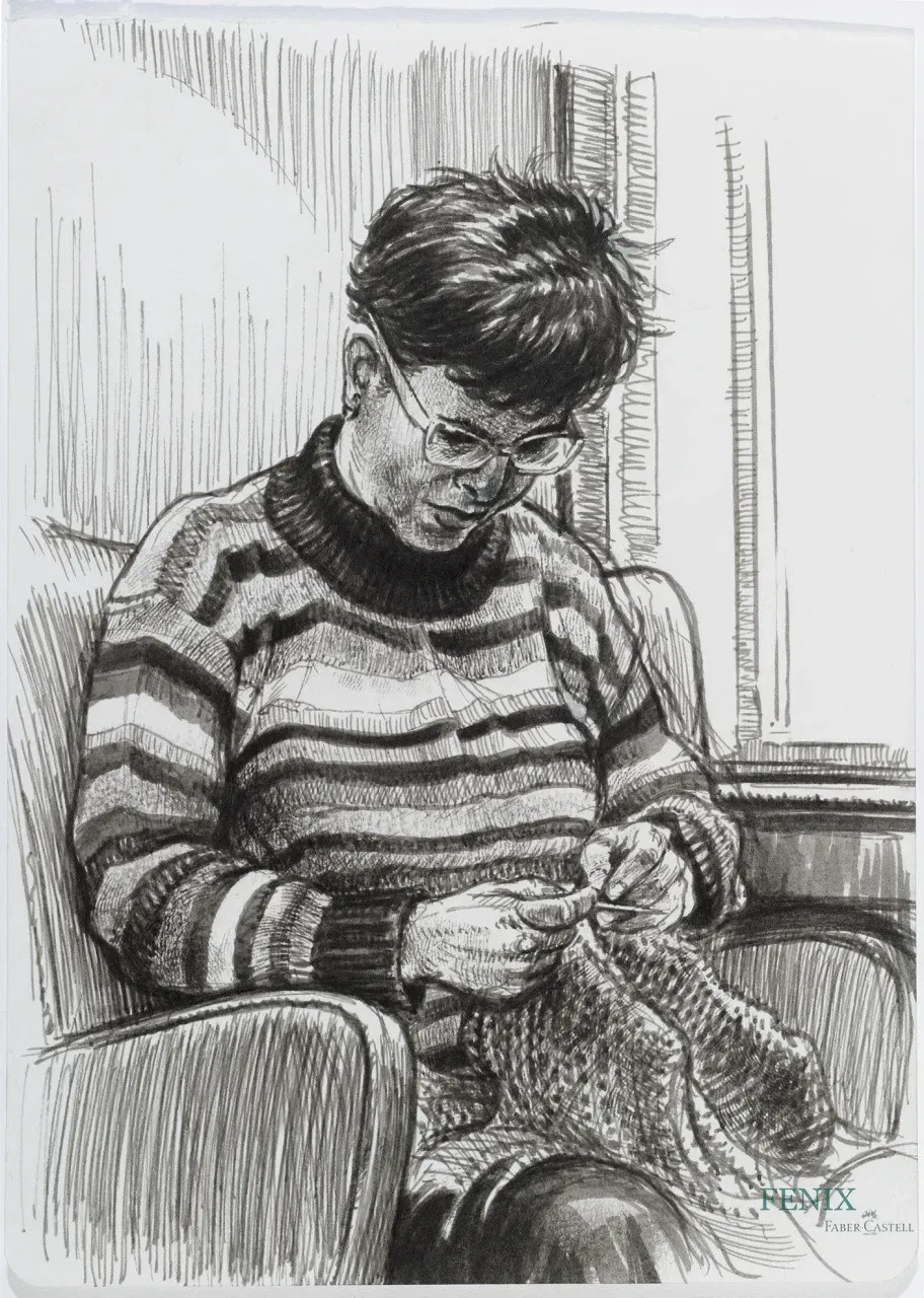 Набір ручок капілярних PITT Brush "Warm Grey IV", 4 шт., 167169 Faber-Castell 6