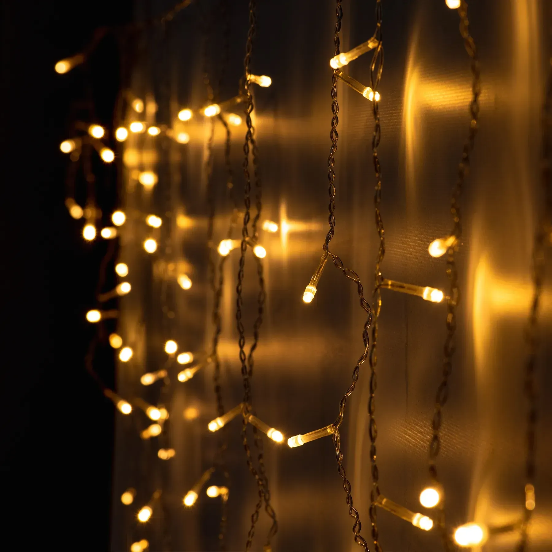 Електрогірлянда Yes! Fun Бахрома 84 LED, тепло-біла, 2 м, статична, конектор, 974846 3