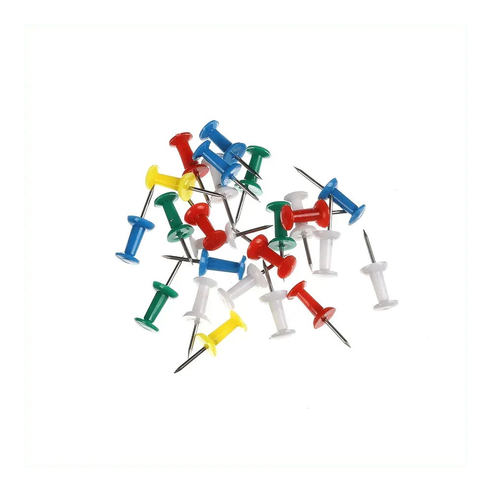 Кнопки-цвяхи 25 шт, кольорові, BM.5153 2