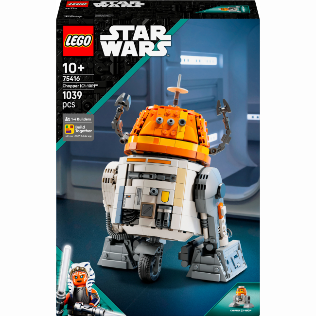 Конструктор Lego Star Wars "Чоппер (C1-10P). Дроид-астромеханик", 75416