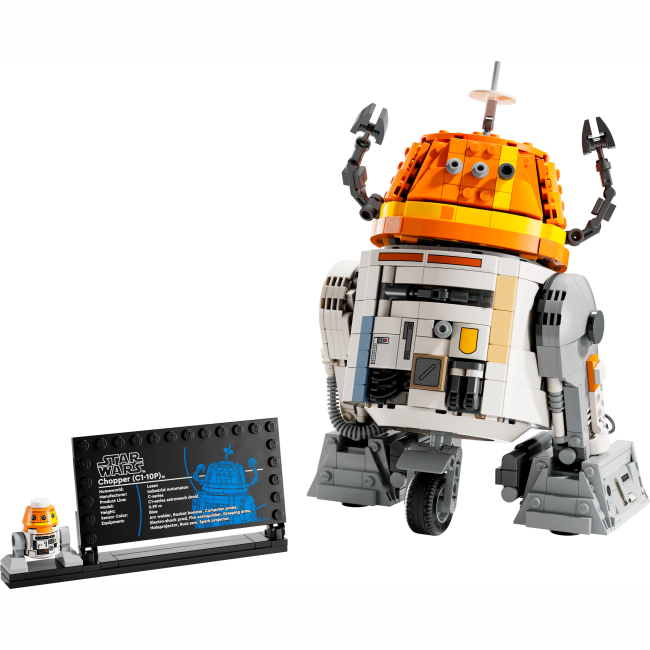 Конструктор Lego Star Wars "Чоппер (C1-10P). Дроид-астромеханик", 75416 1