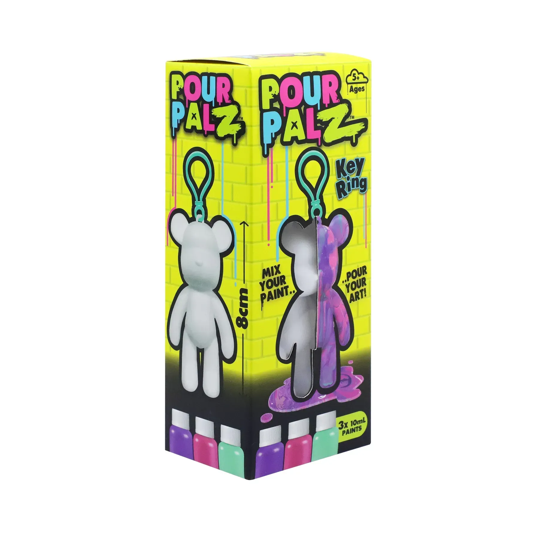 Набір для творчості Pour Palz Флюїд Арт - Брелок-Ведмедик S2, GS-G66341 14