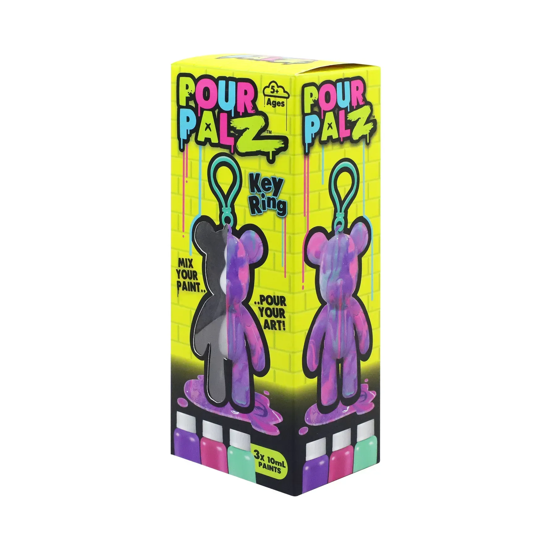 Набір для творчості Pour Palz Флюїд Арт - Брелок-Ведмедик S2, GS-G66341 15