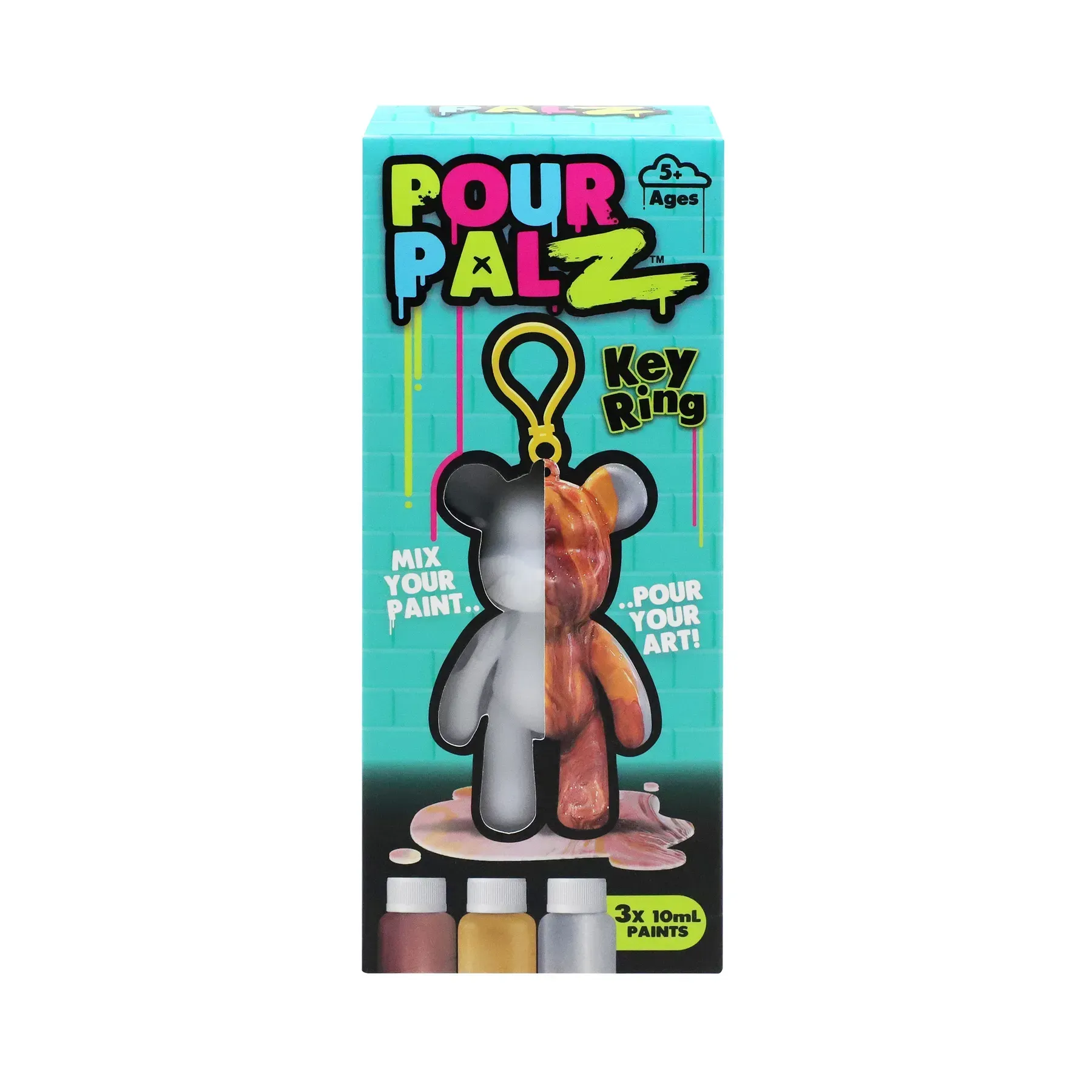 Набір для творчості Pour Palz Флюїд Арт - Брелок-Ведмедик S2, GS-G66341 19