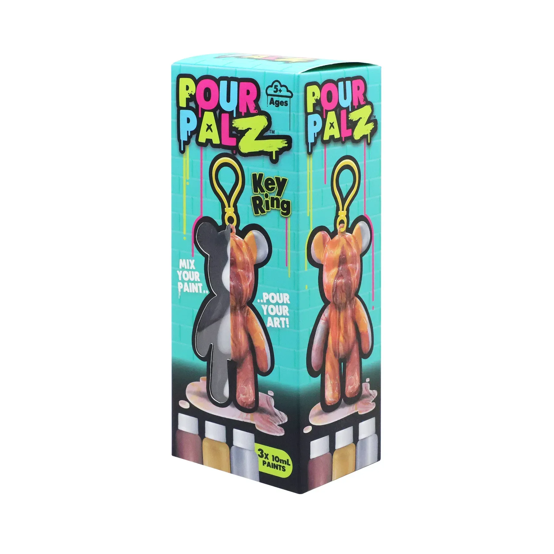 Набір для творчості Pour Palz Флюїд Арт - Брелок-Ведмедик S2, GS-G66341 21