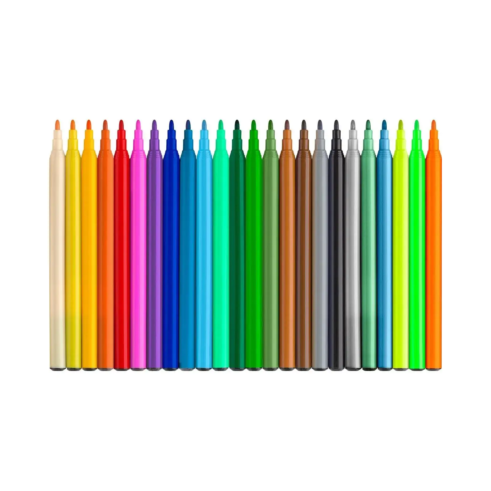 Фломастери 18 кол. "Dinosaur" + 3 металика + 3 неонових + наклейки, 554222 Faber-Castell 2