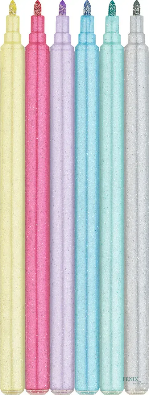 Фломастери 24 кол. FELT TIP "UNICORN" (картон. уп.), 554221 Faber-Castell 3
