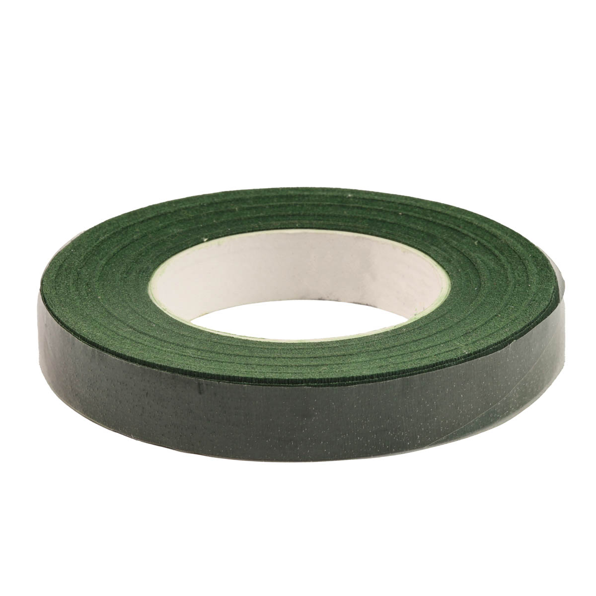 Стрічка флористична паперова клейова Стандарт 22 м, E90011-4A1-01-12-DA070-A, темно-зелена