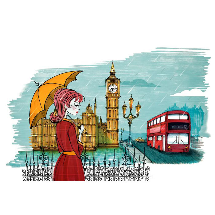 Набір капілярних ручок 12 шт. London у подарунковій коробці, 267137 Faber-Castell 2