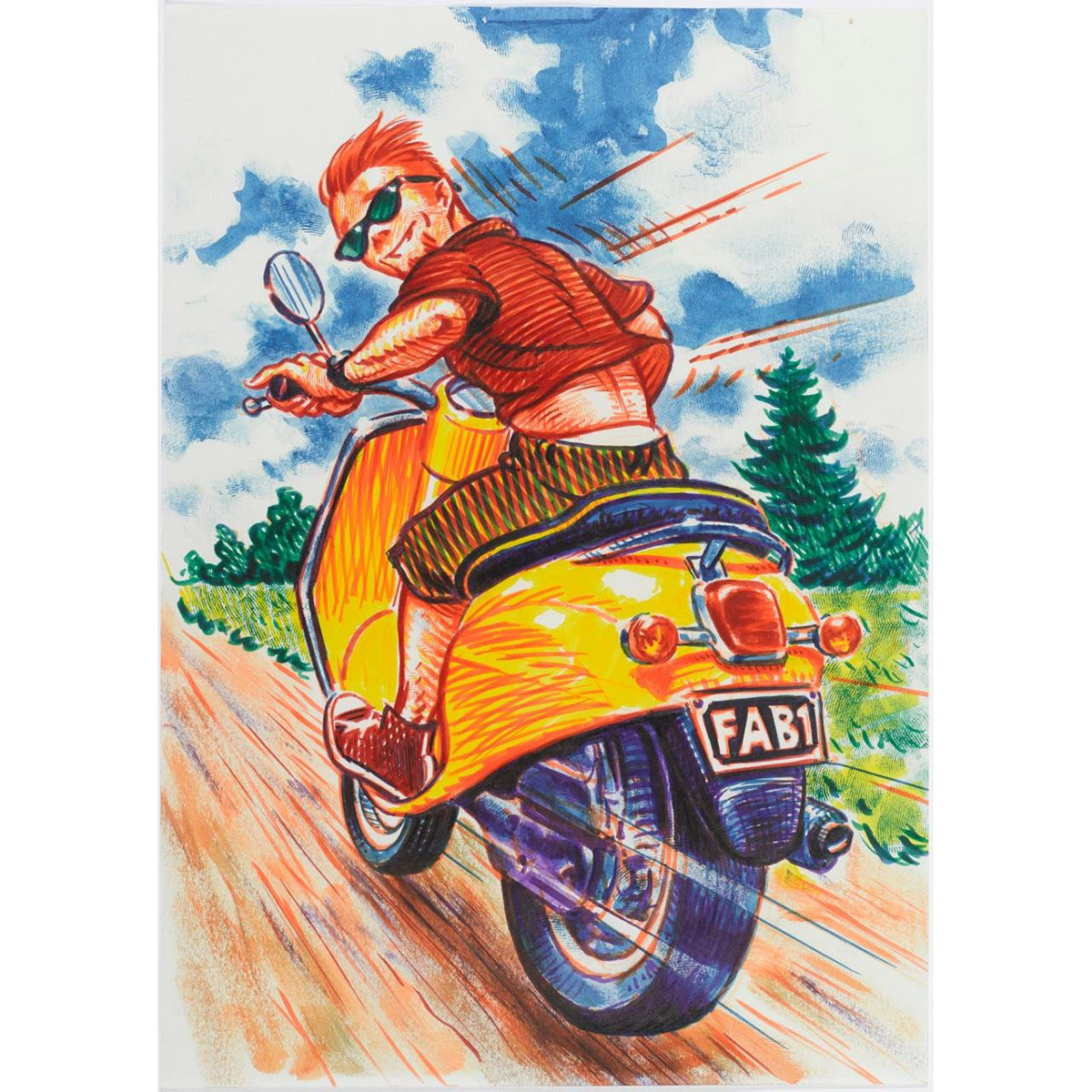 Набір капілярних ручок пензликів PITT Artist Pens Brush, 6 кольорів, 167174 Faber-Castell 2