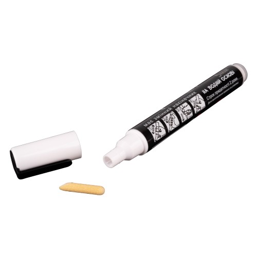 Крейдяний маркер SANTI, білий, 5 мм, 6 шт/кор, 390782 2