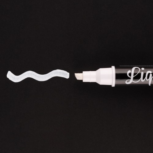 Крейдяний маркер SANTI, білий, 5 мм, 6 шт/кор, 390782 3