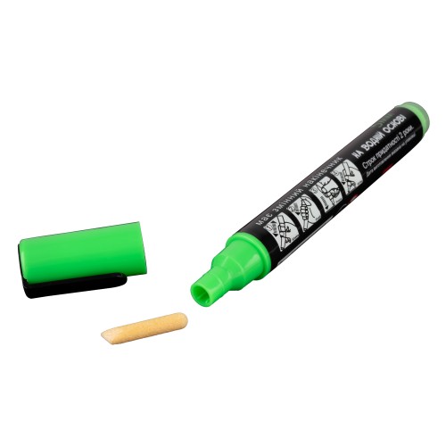 Крейдяний маркер SANTI, неоновий зелений, 5 мм, 6 шт/кор, 390787 2