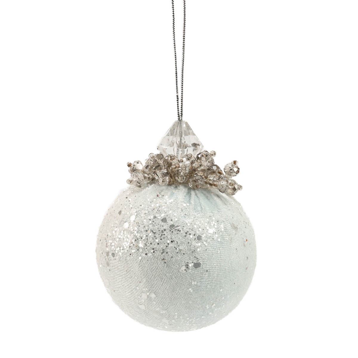 Іграшка новорічна Ельза, Кулька, 8 см, 1501