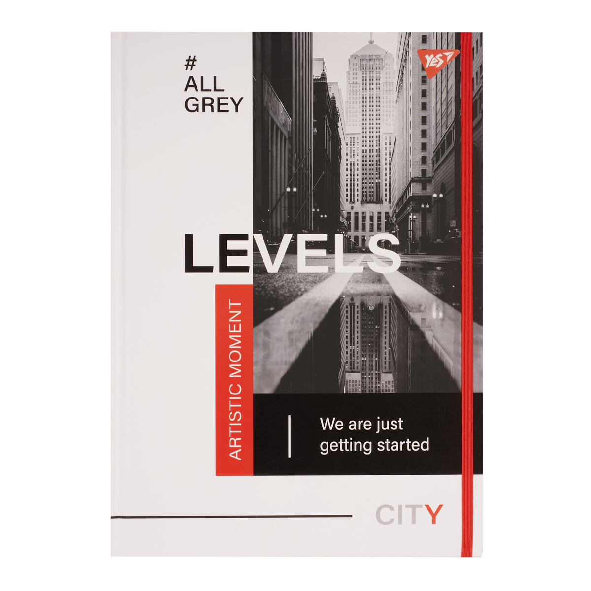 Блокнот А4/96 7БЦ "Artistic moment", клітинка, 152037 YES