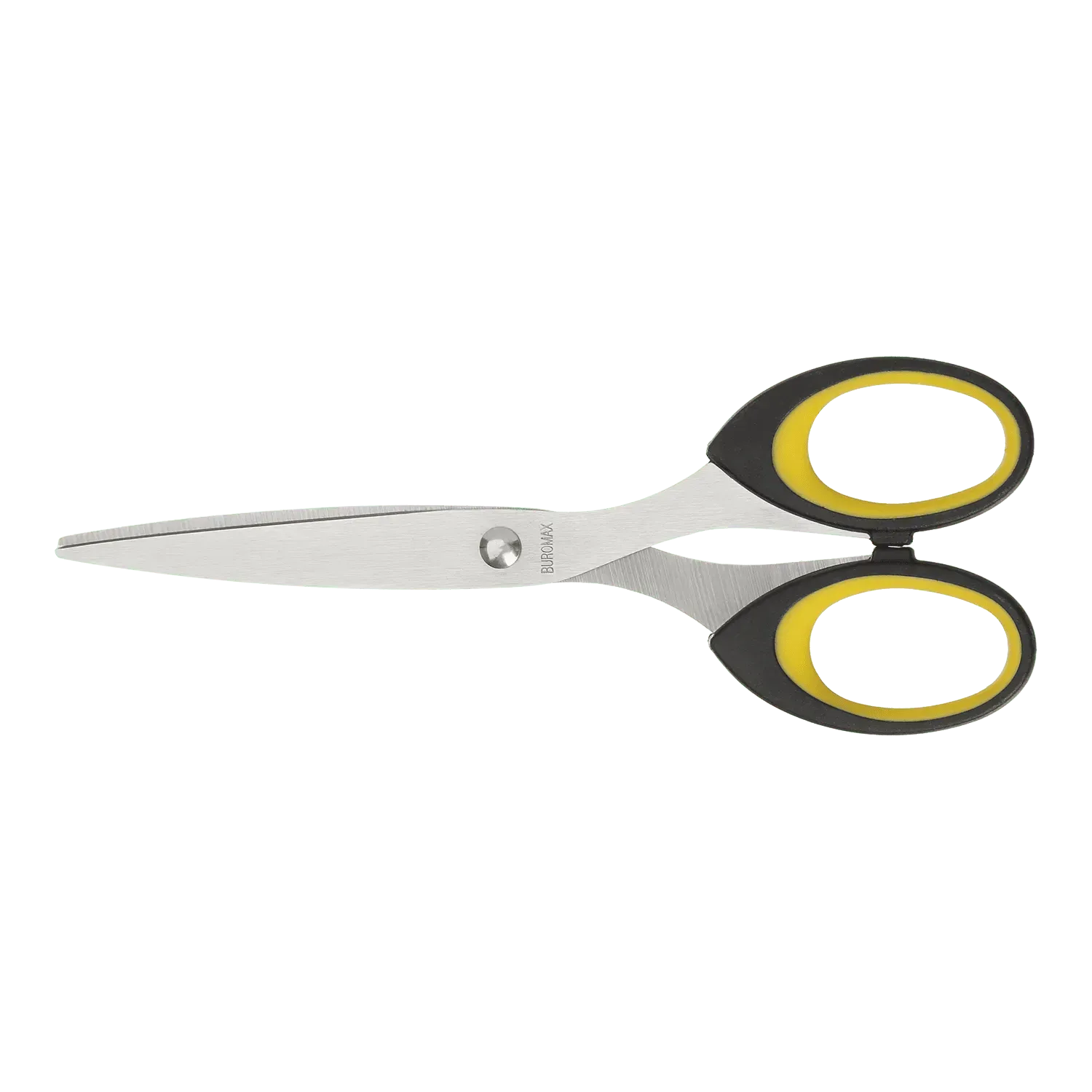 Ножиці 160 мм, суцільнометалевi, ручки з гумовими вставками ВМ.4520 1