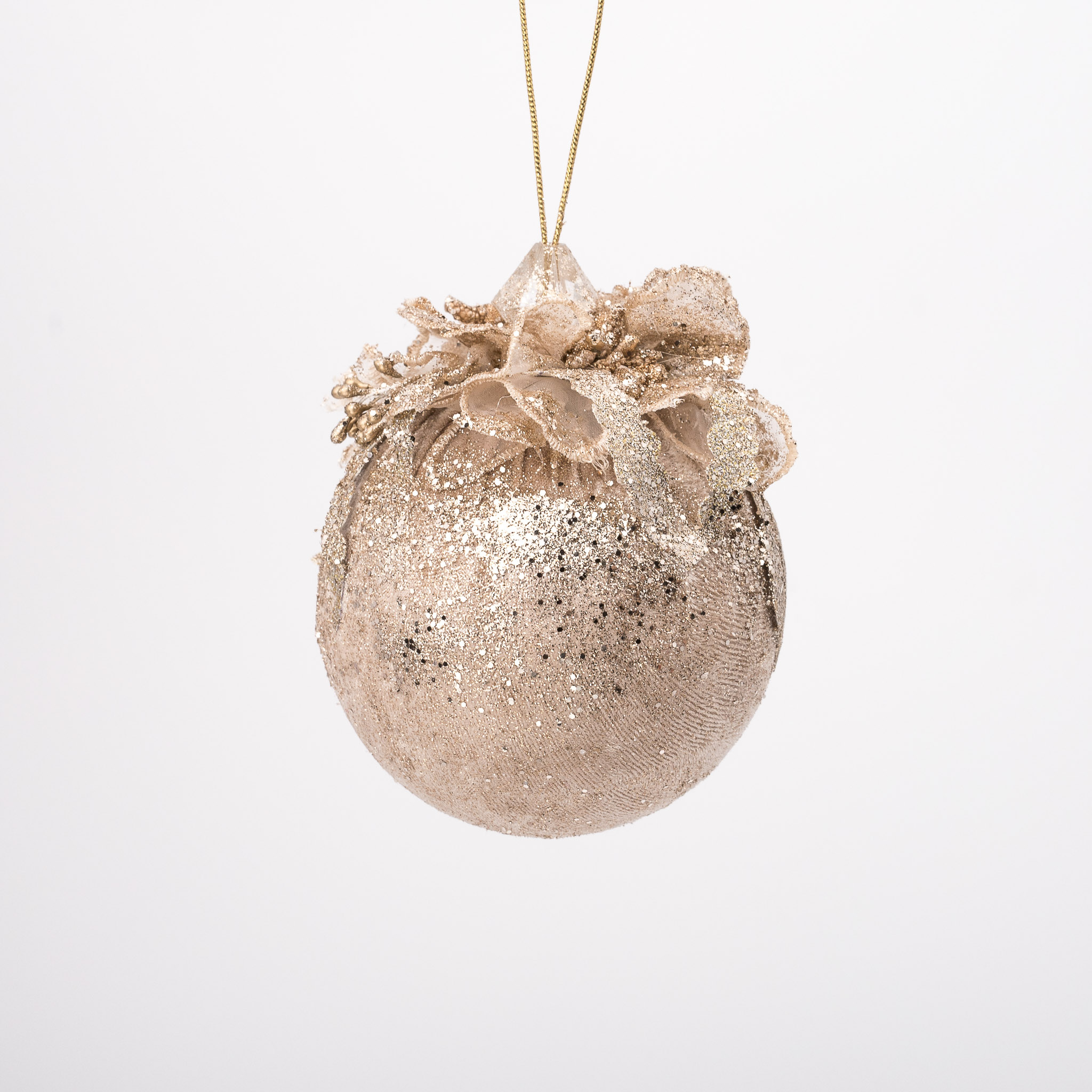 Іграшка новорічна Династія, Кулька, 8 см, 1701 1