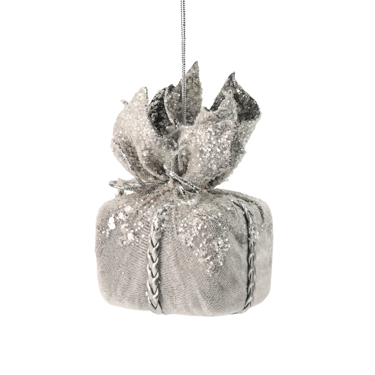 Іграшка новорічна Арктика "Подарунок" 10 см, 1305