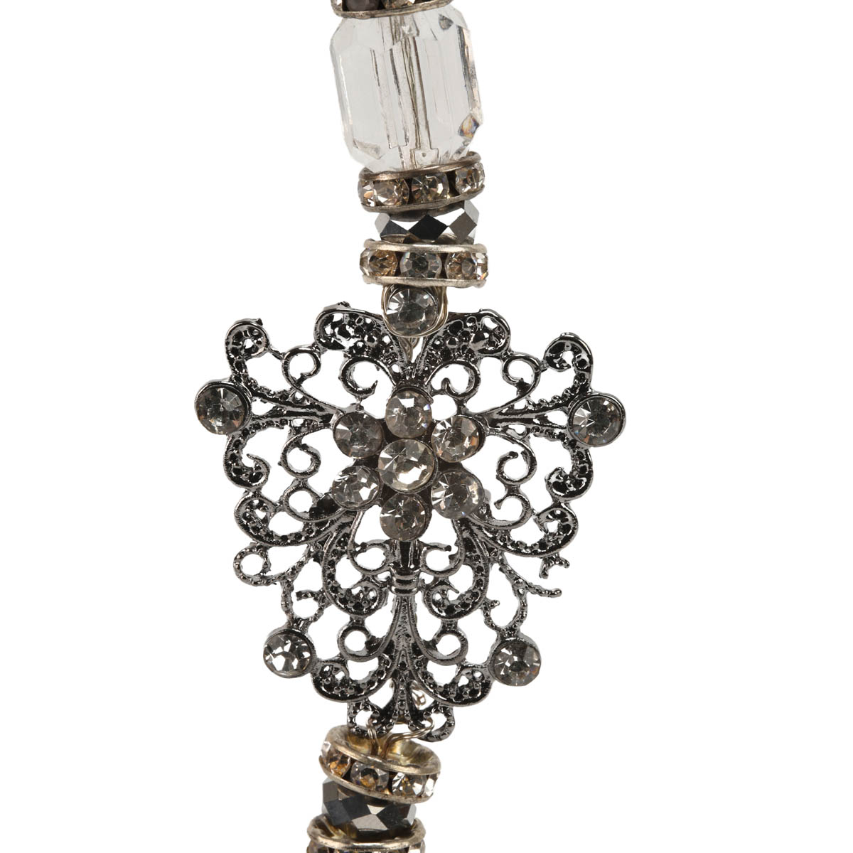 Прикраса на ялинку "Біжу" срібло №8, 2907/с 1