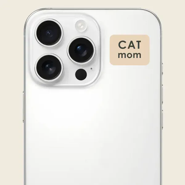 Стикер 3D "CAT мом" Cobart