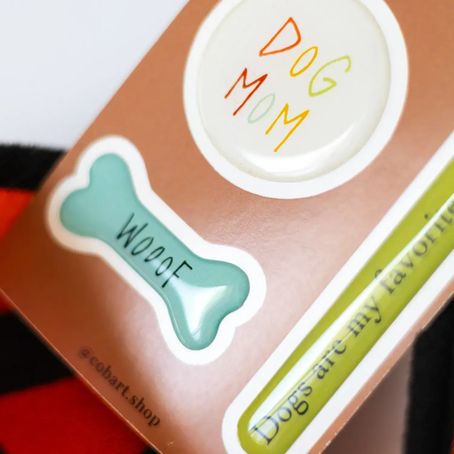 Стикерпак 3D А7 "Dog person" Cobart 2