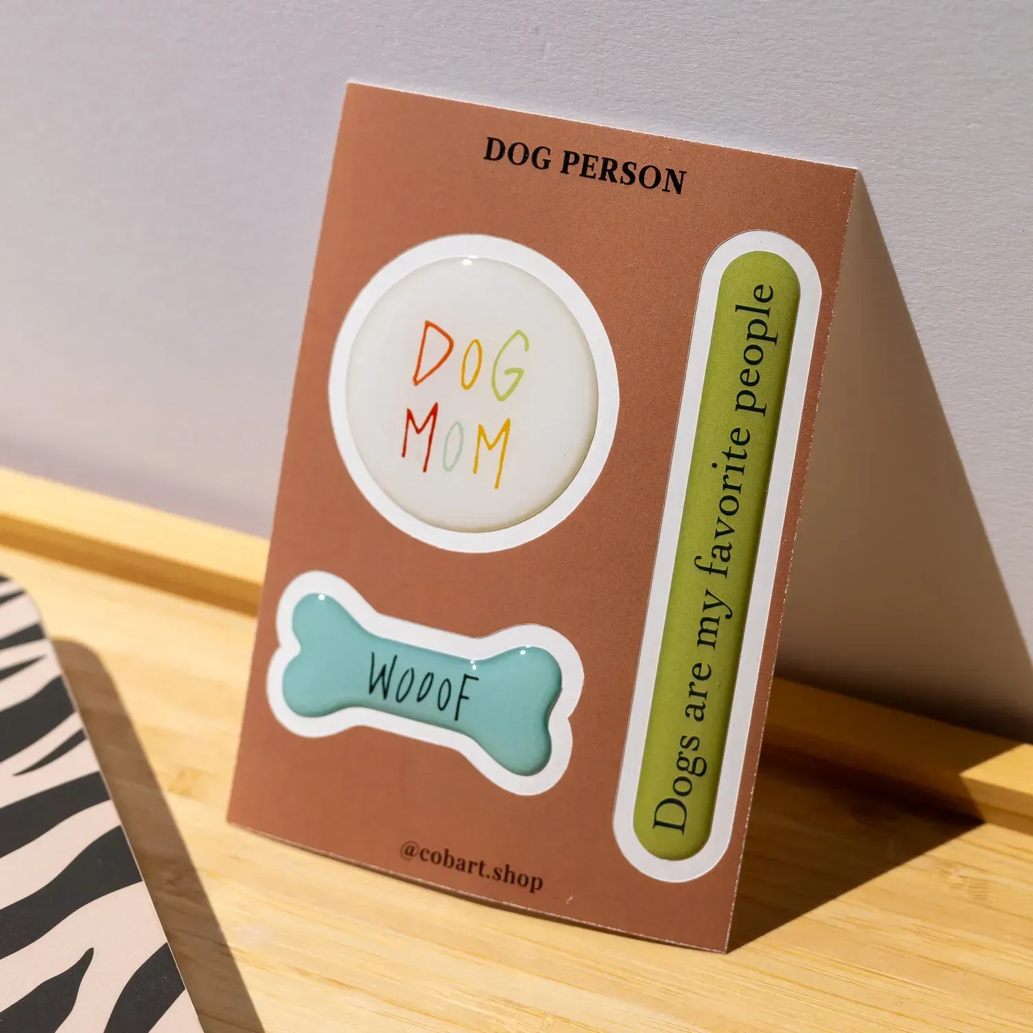 Стикерпак 3D А7 "Dog person" Cobart 4