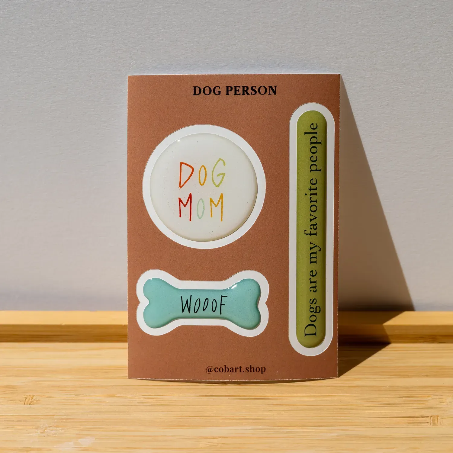 Стикерпак 3D А7 "Dog person" Cobart 5