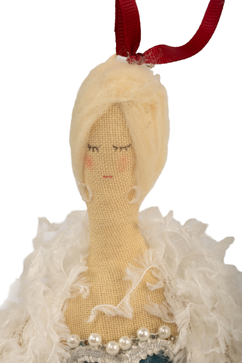 Декор подвесной "Фея" 42 см, голубой, 743-345 3