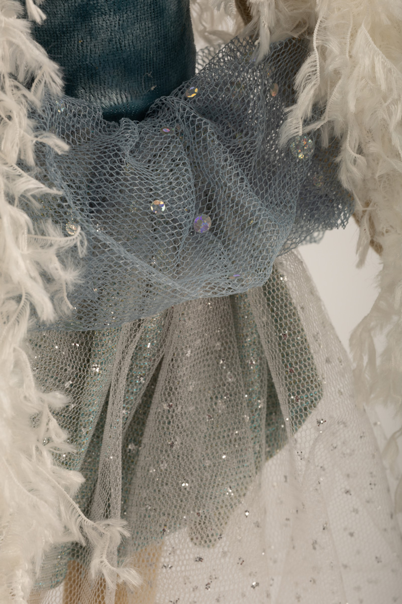 Декор подвесной "Фея" 42 см, голубой, 743-345 5