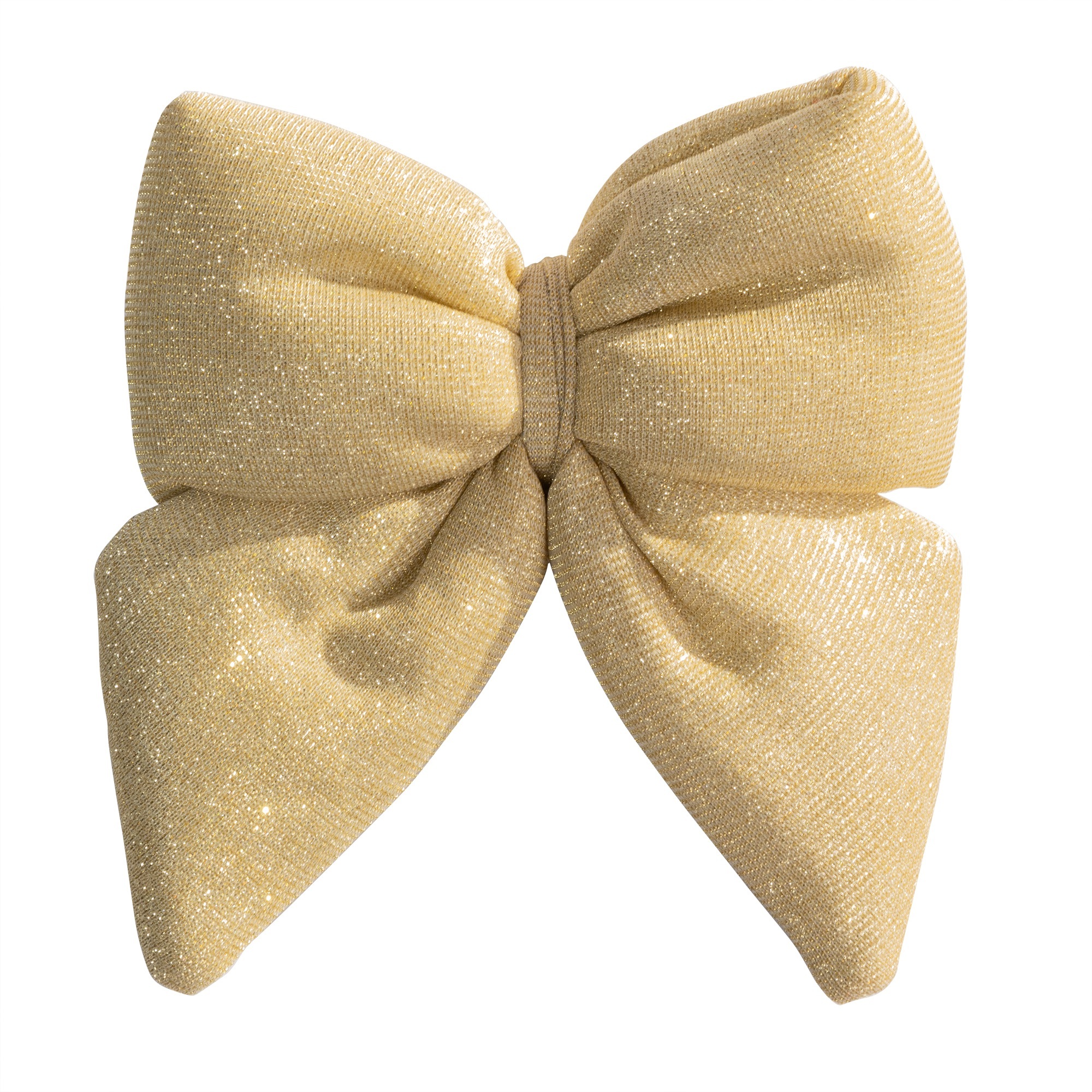 Іграшка новорічна Бант, золотий темний, 1210/т