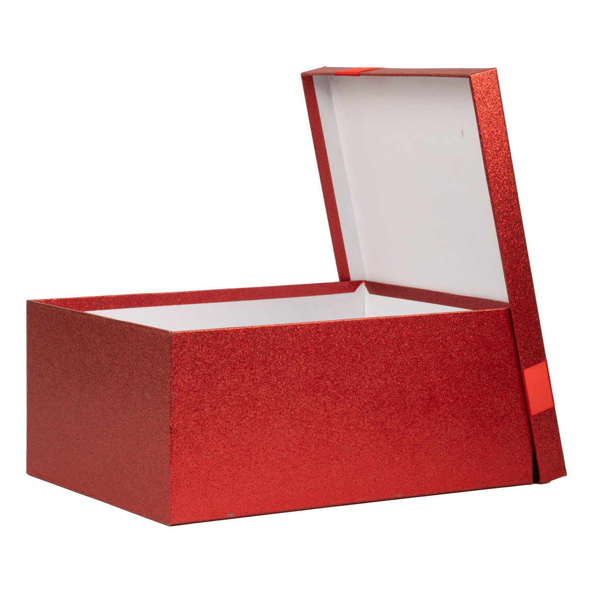 Подарочная коробка прямоугольная НР, "Красный блеск", 19*13*7,5 см, 1210342701 1