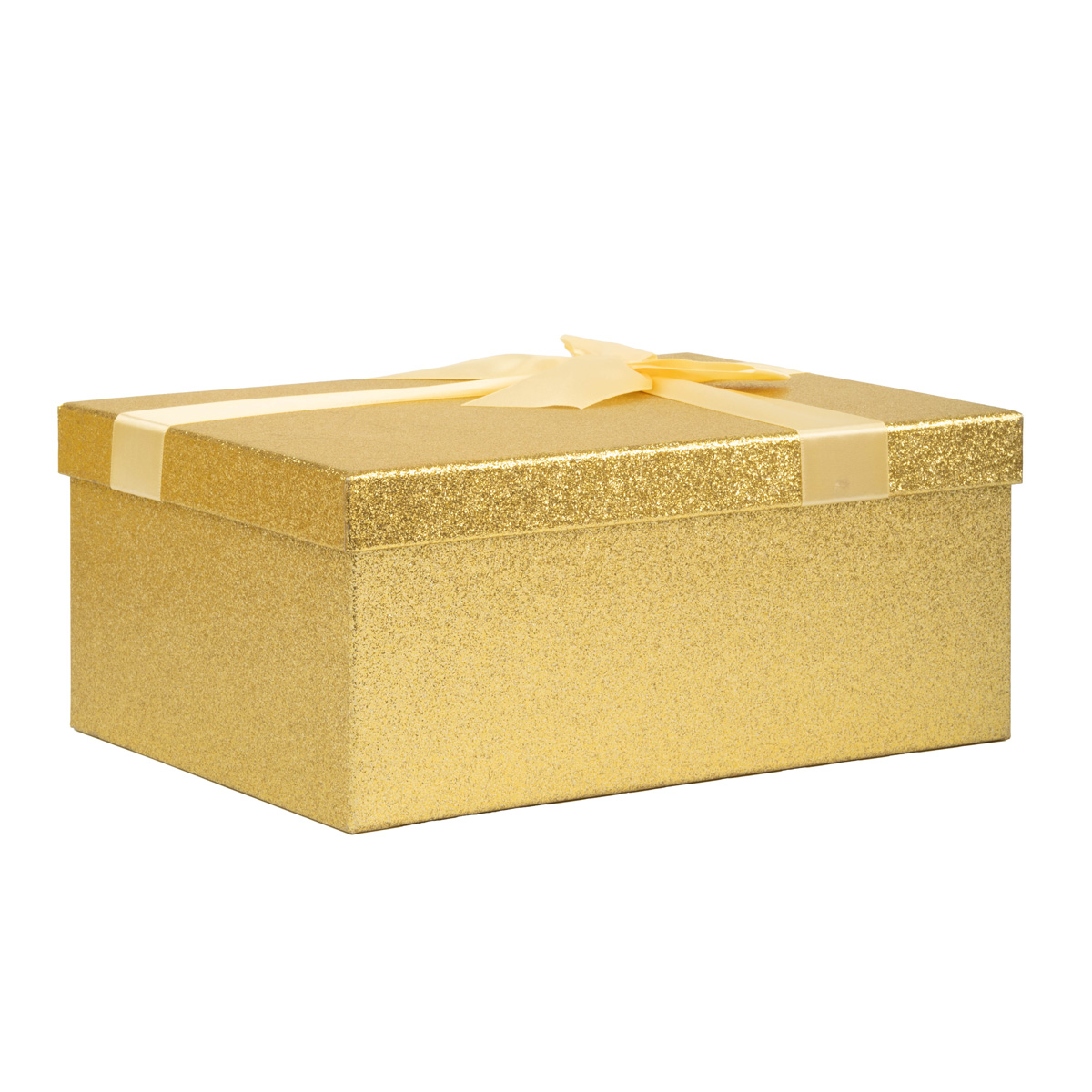 Подарункова коробка прямокутна НР, бежева, "Блиск", 33*25,5*14,5 см, 111092478