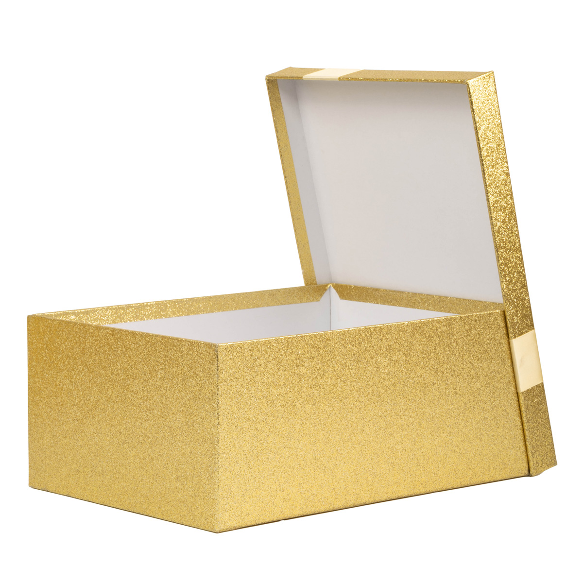 Подарункова коробка прямокутна НР, бежева, "Блиск", 33*25,5*14,5 см, 111092478 1