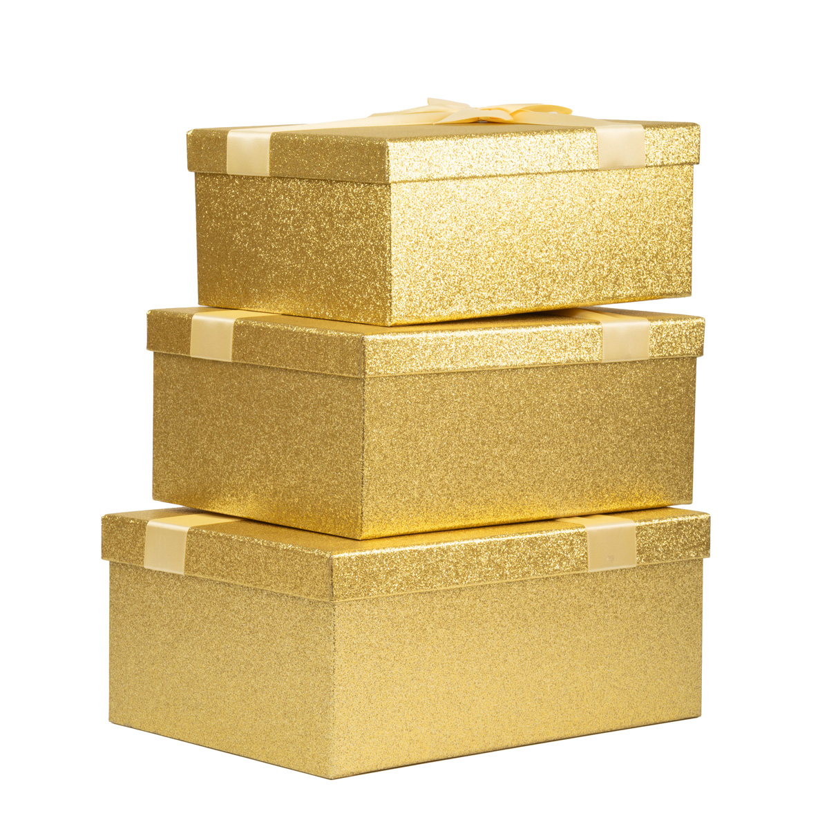 Подарункова коробка прямокутна НР, бежева, "Блиск", 35*27*15,5 см, 111092479 2