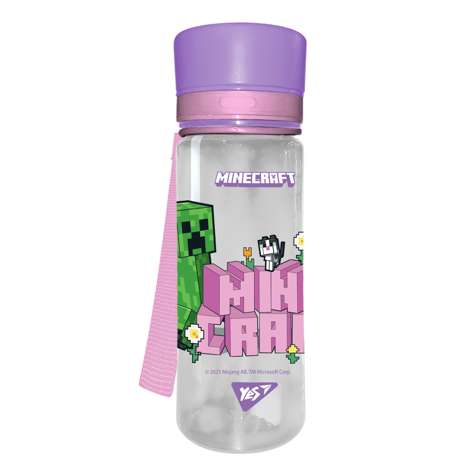 Пляшка для води Yes "Minecraft. Spring" 400 мл, 708476