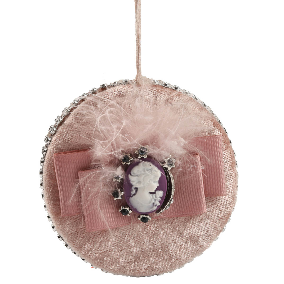 Іграшка новорічна Кашемір, Медальйон, 208