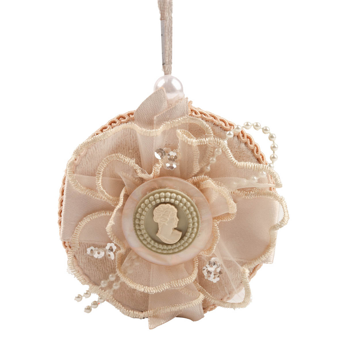 Іграшка новорічна Скарлет, Медальйон, 404