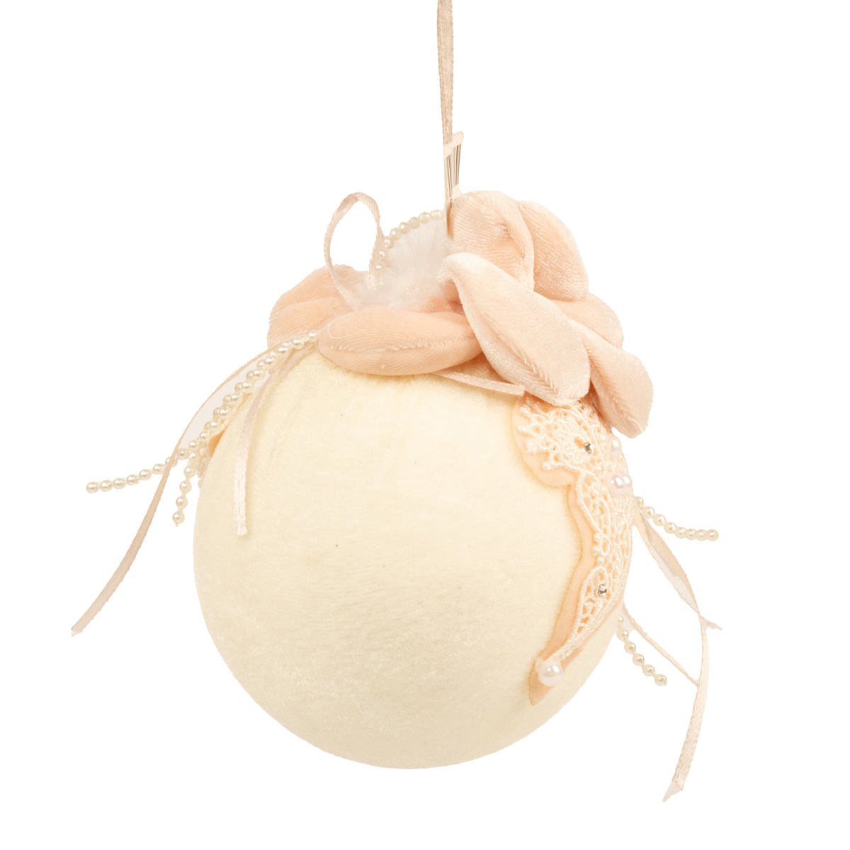 Іграшка новорічна Флоріаль, Куля, 10 см, 502 1