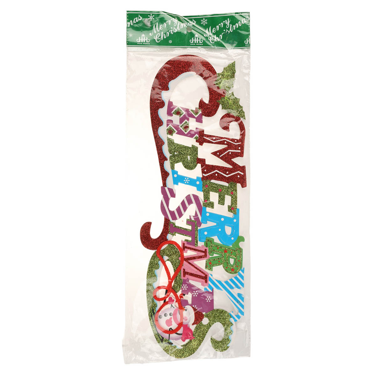 Декор новогодний, надпись, 5-38374 1