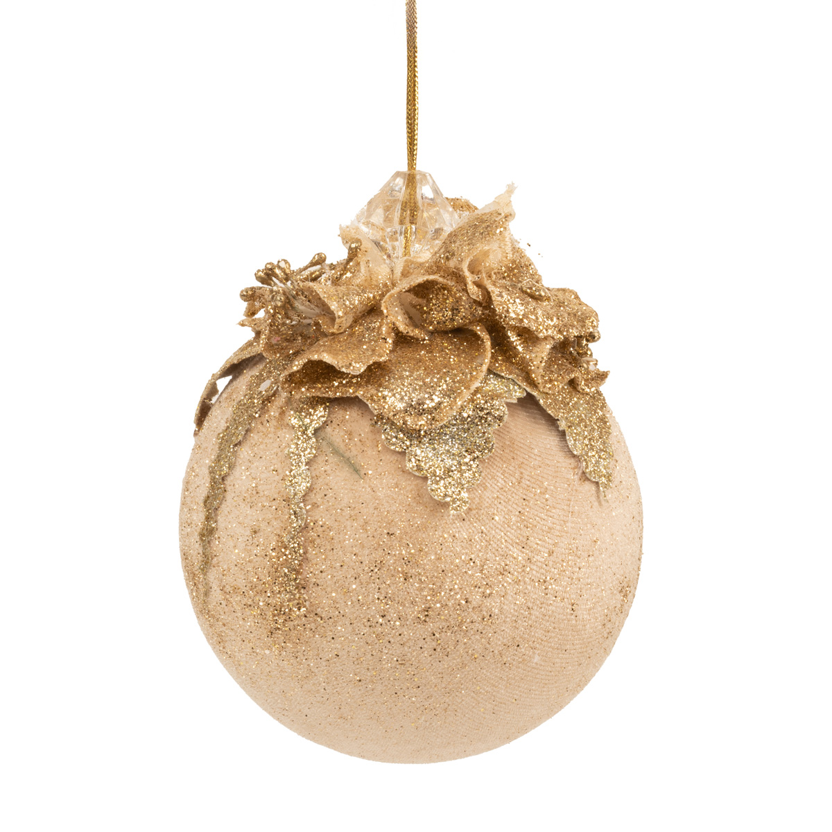 Іграшка новорічна Династія, Кулька, 10 см, 1702