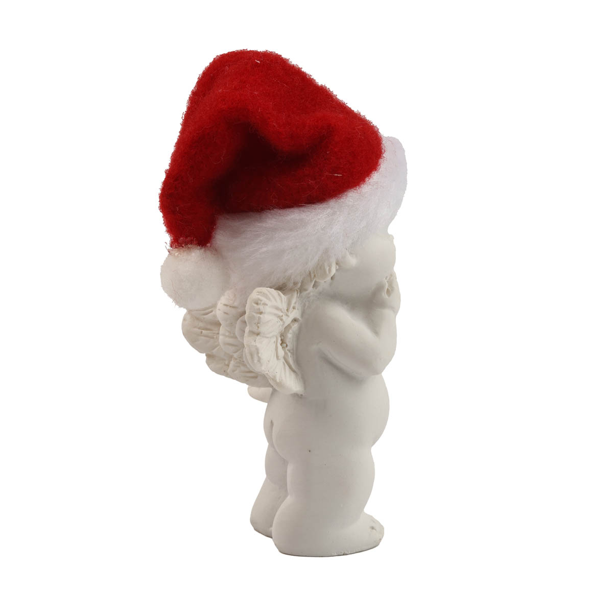 Украшение новогоднее Ангелочек-Санта "Igor" h=8-11 см в шапке, бело-красный (в ассортименте), 82450 Lang 3