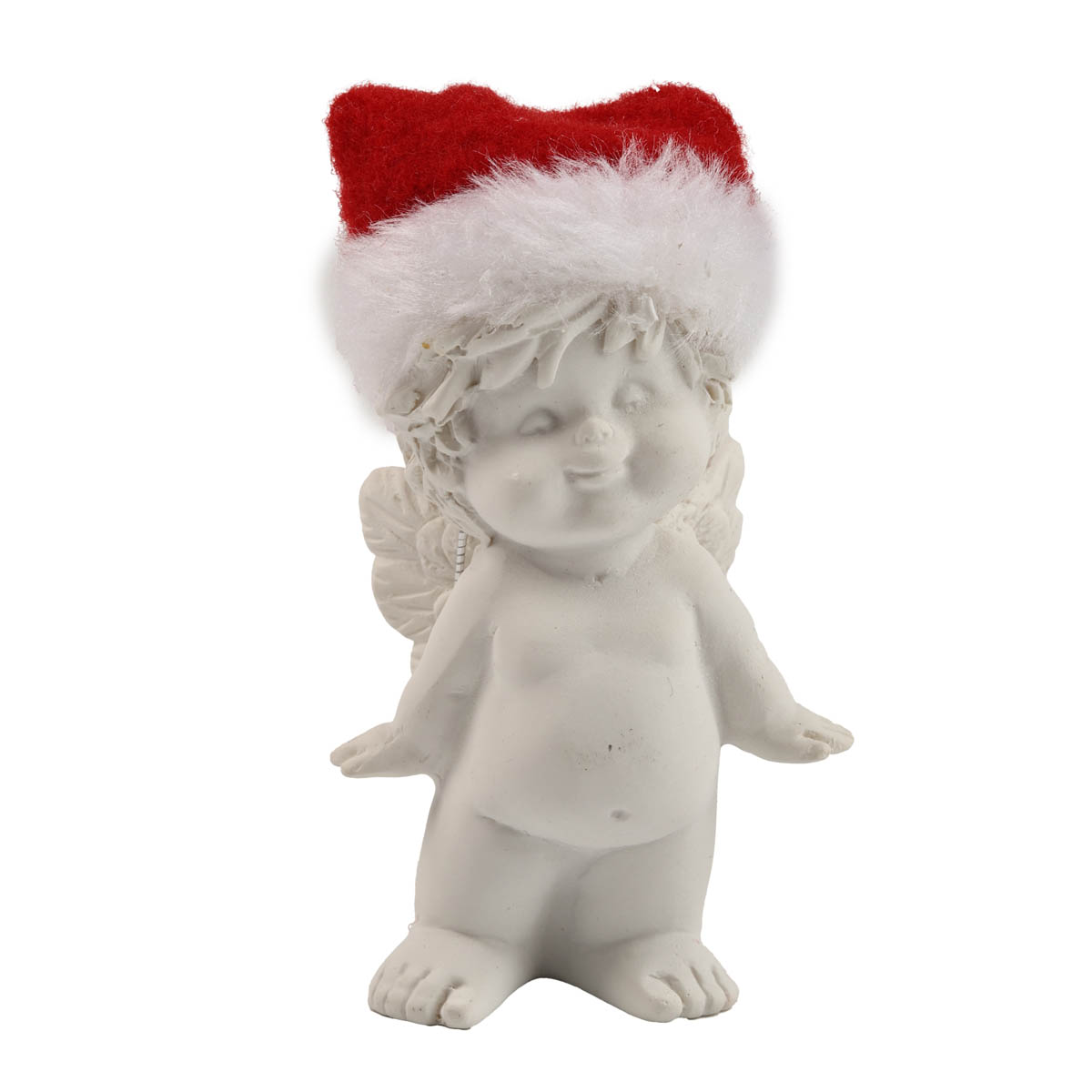 Украшение новогоднее Ангелочек-Санта "Igor" h=8-11 см в шапке, бело-красный (в ассортименте), 82450 Lang 5