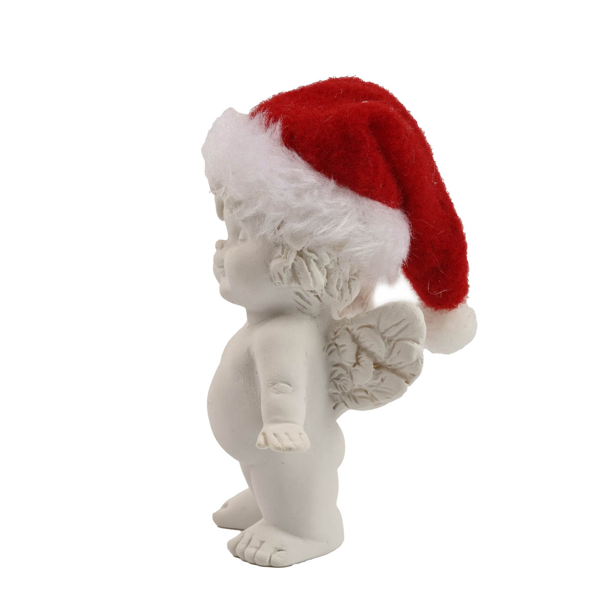 Украшение новогоднее Ангелочек-Санта "Igor" h=8-11 см в шапке, бело-красный (в ассортименте), 82450 Lang 6
