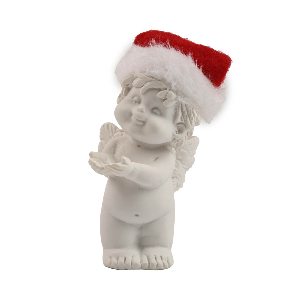 Украшение новогоднее Ангелочек-Санта "Igor" h=8-11 см в шапке, бело-красный (в ассортименте), 82450 Lang 9